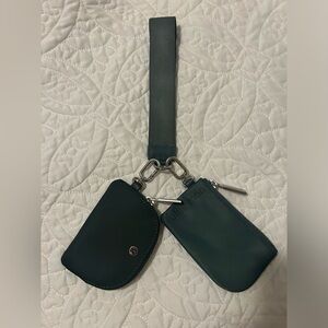 Lululemon dual pouch wristlet